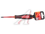 Отвертка трехгранная изол VDE PH/SL1 X80 MILWAUKEE