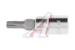 Головка торцевая 1/4" TORX T25 37мм HOEGERT TECHNIK