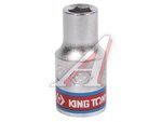Головка торцевая 1/4" 3/16" 6-ти гранная KING TONY