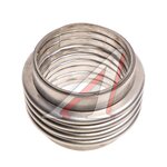Сильфон 50x50 трехслойный interlock нержавеющая сталь МЗГС