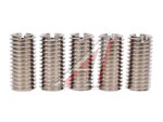 Набор резьбовых футорок M8x1.25xM12x1.75-L25мм 5шт ANROKEY