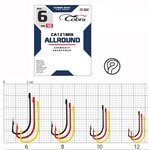 Крючки Cobra ALLROUND сер. CA121MIX разм.006 10шт.