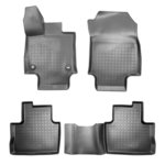 Коврик салона TOYOTA Rav 4 (12-) полиуретан (4 предм.) NORPLAST