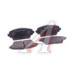 Колодки тормозные NISSAN Primera (P12) HONDA Accord (99-) передние (без скрипуна) (4шт.) HSB