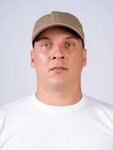 Бейсболка летняя, песок, Твил (56-58) КРОДИС