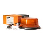 Маяк импульсный 12/24V на магните (54 светодиодов) (2 режима) желтый AVTOELECTRICA