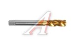 Метчик M10х1.0 винтовой с титановым напылением