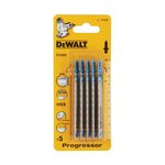 Пилка для лобзика набор 5шт. металл 74мм DEWALT