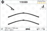 Щетка стеклоочистителя MERCEDES S (W221) PEUGEOT 407 700/700мм комплект Visioflex SWF