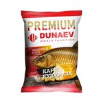 Прикормка DUNAEV-PREMIUM 1кг Карп-Сазан Кукуруза