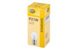 Лампа накаливания 12V 21W P21W BA15s HELLA