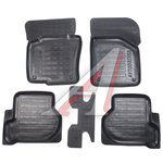 Коврик салона VW Jetta (10-) резина черный (5 предм.) AVTODRIVER