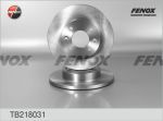 Диск тормозной RENAULT Logan,Sandero передний (259х12мм) (1шт.) FENOX