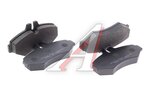Колодки тормозные MERCEDES (W463),Sprinter (97-) VW LT (96-02) задние (4шт.) HSB