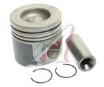 Поршень двигателя HYUNDAI Porter 2 дв.D4CB,Starex H-1 (2.5) d+0.50 с пальцем и с/кольцами OE