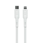 Кабель iPhone (5-)-USB Type C 3A 1м MORE CHOICE