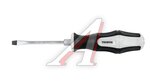 Отвертка шлицевая SL 5.0х75мм магнитная ударная (сталь CrV) THORVIK