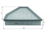 Фильтр воздушный BMW 3 (E90) (USA) MAHLE