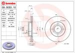 Диск торм. BREMBO 09.5033.10 AUDI 80/100 1шт