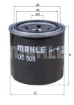Фильтр масляный HYUNDAI i40,ix35,i20 KIA Rio (11-) (ЗАМЕНА НА OC1673) MAHLE