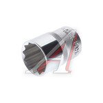 Головка торцевая 1/2" 21мм 12-ти гранная L=40мм ROCKFORCE