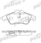 Колодки тормозные MERCEDES Sprinter (901-904) (95-06) VW LT 28-46 (96-) передние (4шт.) PATRON