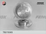 Диск тормозной NISSAN Tiida (07-) задний (1шт.) FENOX