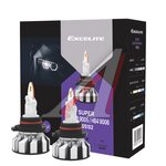 Лампа светодиодная 12/24V HB3/HB4 P20/22d +250% 6000K (2шт.) Led Cool White Super EXCELITE