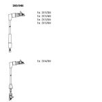 Провод высоковольтный SKODA Felicia (92-01) комплект BREMI