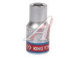 Головка торцевая 1/4" 7/32" 6-ти гранная KING TONY