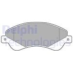Колодки тормозные FORD Transit (06-) передние (4шт.) DELPHI