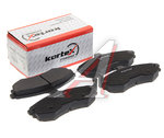 Колодки тормозные HYUNDAI Elantra (00-),Matrix (01-) KIA Cerato (03-) передние (4шт.) KORTEX