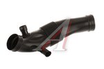 Патрубок AUDI A4 (01-) воздуховода LONGHO