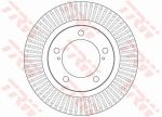 Диск тормозной TOYOTA Land Cruiser (J200) (08-15) LEXUS LX570 передний (1шт.) TRW