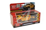 Модель автомобиля HUMMER h1 ПИКАП металлическая 12см желтая ТЕХНОПАРК