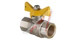 Кран шаровой газ.VT 3/4" вн-вн бабочка VALTEC