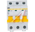 Выключатель автоматический IEK 63А трехполюсной
