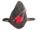 Колпак для бани "Буденовка" серая