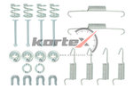 Ремкомплект MITSUBISHI Galant (96-04) колодок тормозных задних KORTEX