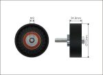 Ролик CAFFARO 01-03 MB W201 W202 W203