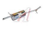 Глушитель CITROEN C-ELYSEE, PEUGEOT 301 (1,6L)(12-) задняя часть нержавеющий CBD