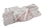 Накидка на сиденье мех искусственный светло-серая 5шт. Alpaca Plus CARFASHION