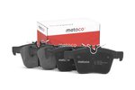 Колодки тормозные MERCEDES C (W205) задние (4шт.) METACO