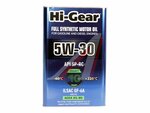 Масло моторное HG 5W30 A5/B5 синт. 4л