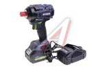 Гайковерт аккумуляторный 18В 4.0Ач 550Нм 1/2" 0-2300об/мин. бесщеточный (1АКБ Li-Ion, кейс) AYGER