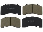 Колодки тормозные BPW SAF дисковые (с выточкой,оси SAF SKRB 9022K01/SK7) (4шт.) ТИИР