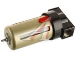 Фильтр 1/2" (1400 л/мин.,10Bar,60град.,10мк) для пневмосистемы ROCKFORCE