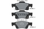Колодки тормозные JEEP Grand Cherokee (10-) задние (4шт.) TEXTAR