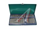 Набор бит 1/2" 3/8" SPLINE, TORX, HEX 42 предмета в кейсе JONNESWAY