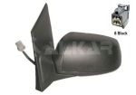 Зеркало боковое FORD Focus 2 левое электрическое с подогревом ALKAR